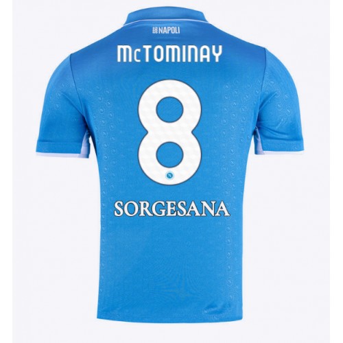 Dres SSC Napoli Scott McTominay #8 Domaci 2024-25 Kratak Rukav